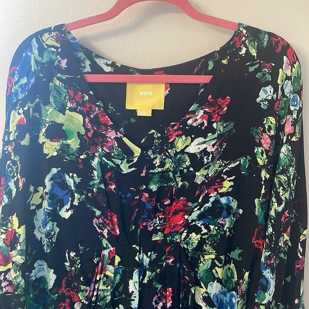 Anthropologie (Mauve) floral dress ✨